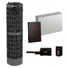 Набор Harvia Cilindro PC100E/135E Black Steel + CX1704XW + SAB00103
